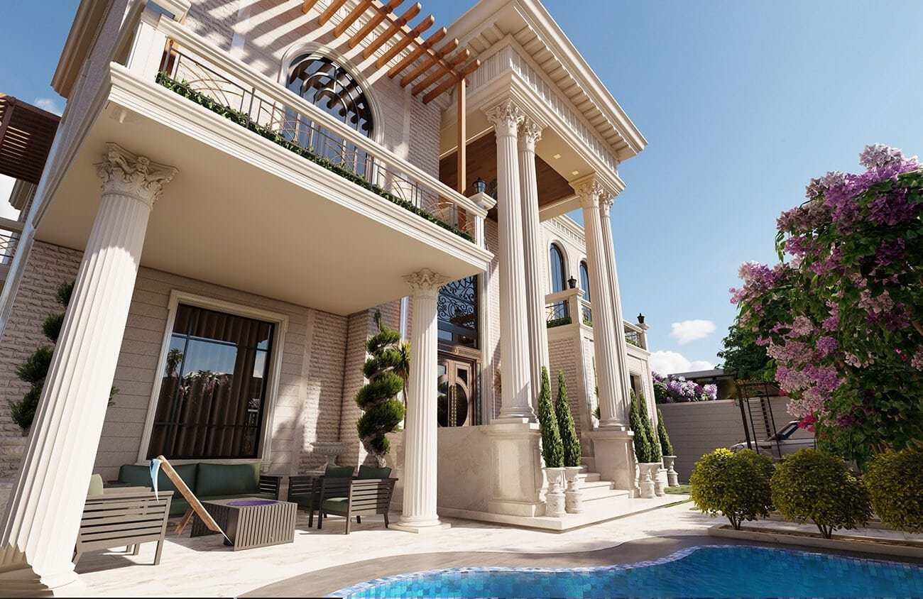 Interior design for luxury villas