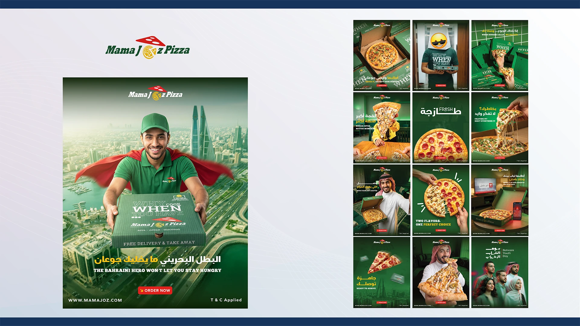 Mama Joz social media campaign presentation by Bold Plus
